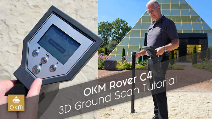 OKM Rover C4 | 3D Ground Scan Tutorial