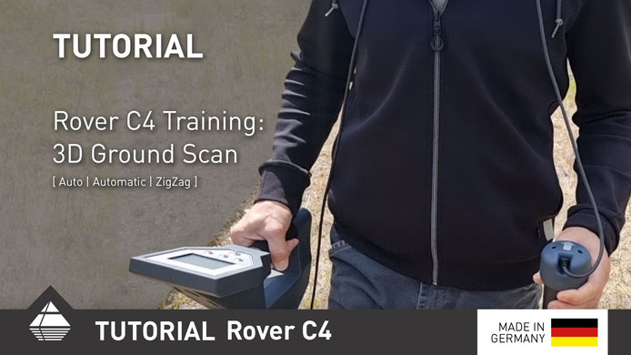 Rover C4 Quick Tutorial 3D Ground Scan Zigzag