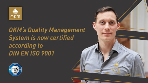 OKM's Commitment to Excellence: Our Quality Management System is Now Certified to ISO 9001